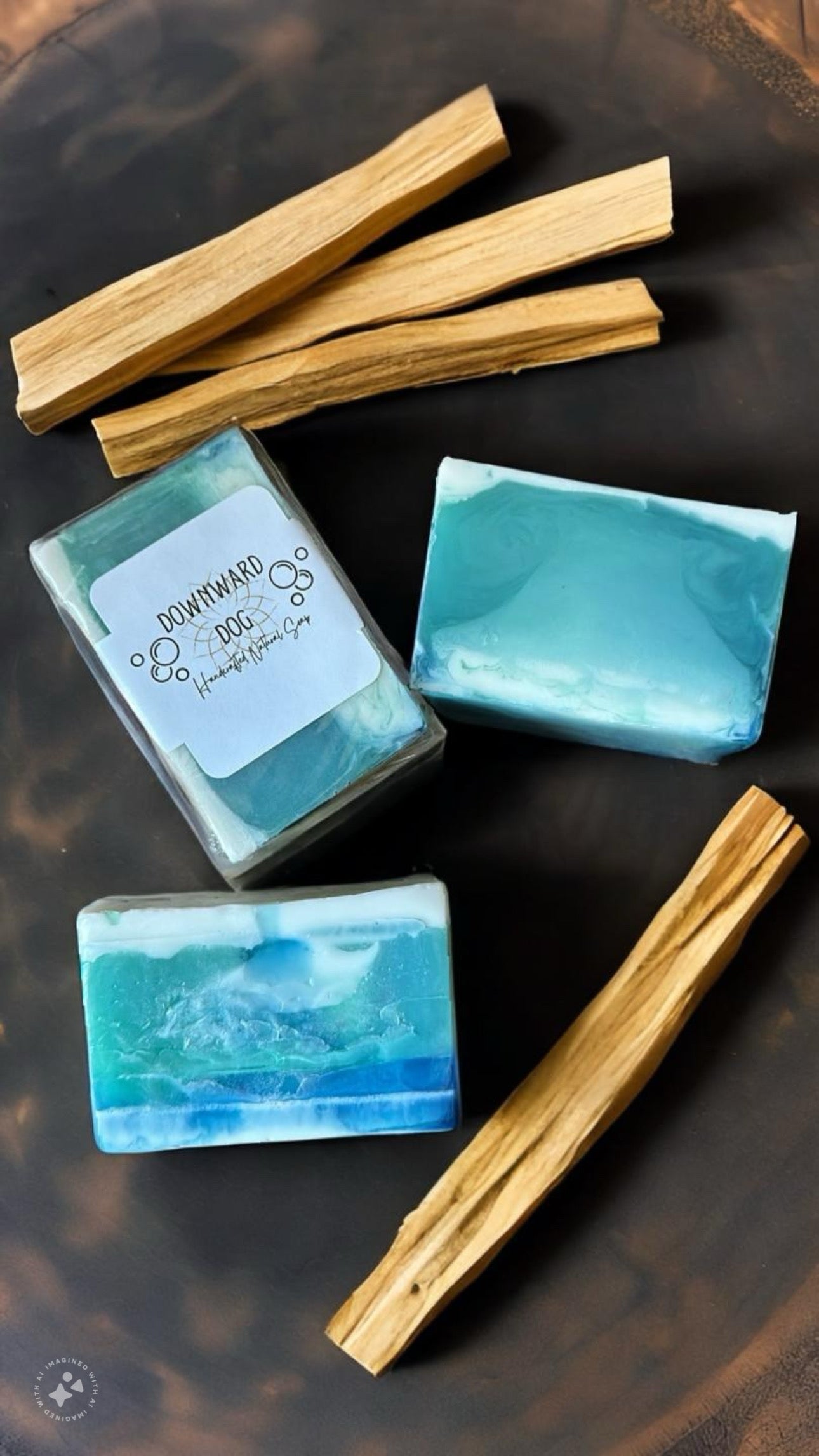 Downward Dog: Palo Santo & Patchouli Handcrafted Soap