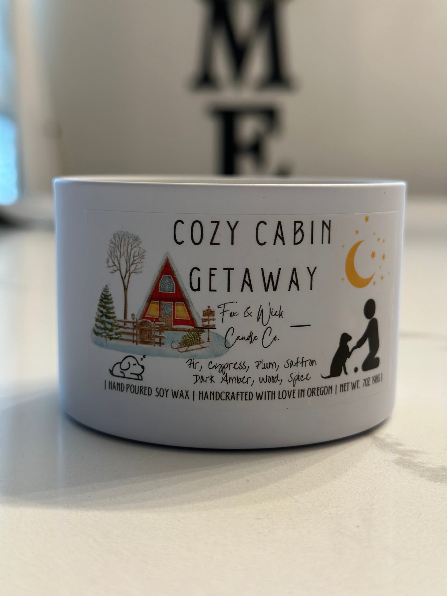 Cozy Cabin Getaway Candle