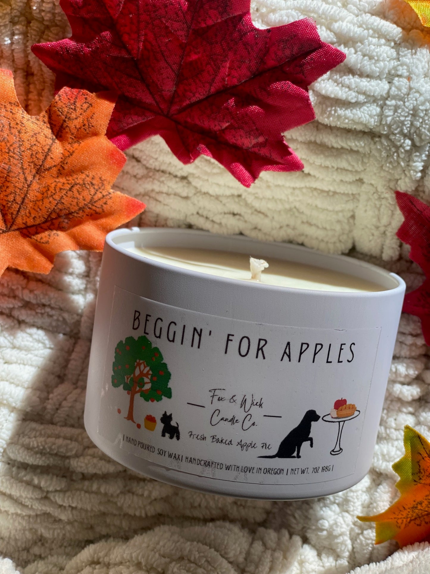 Beggin' For Apples -  Hot Apple Pie Candle