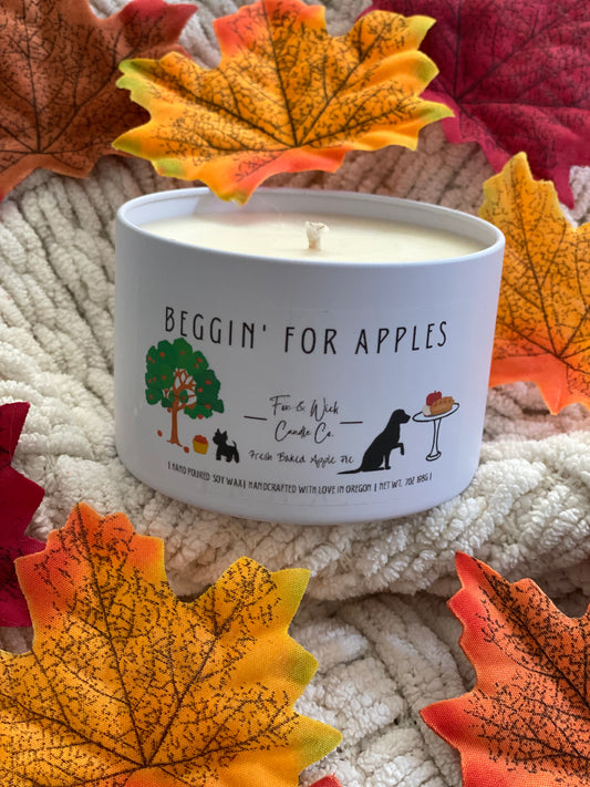 Beggin' For Apples -  Hot Apple Pie Candle