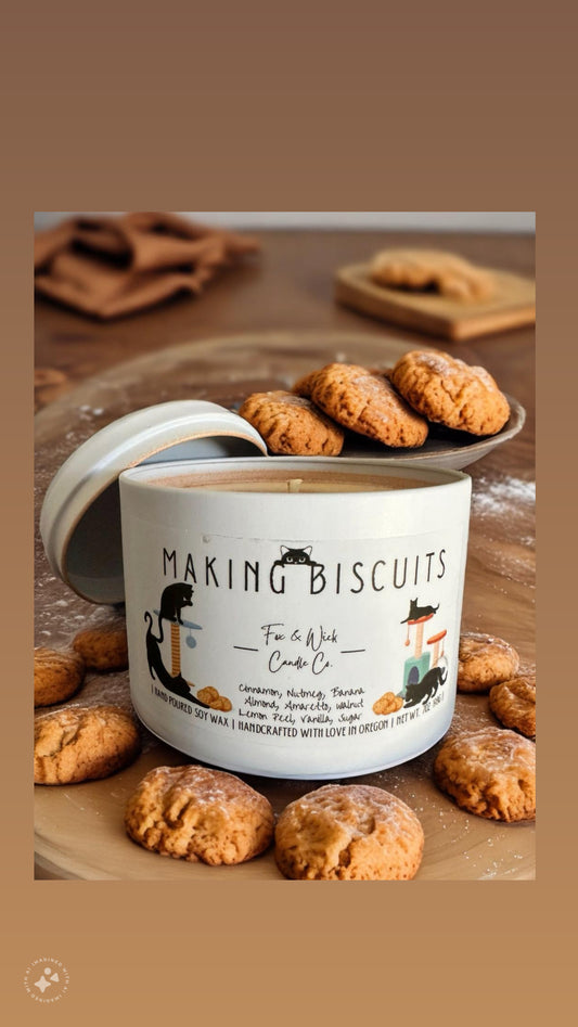 Making Biscuits  Candle