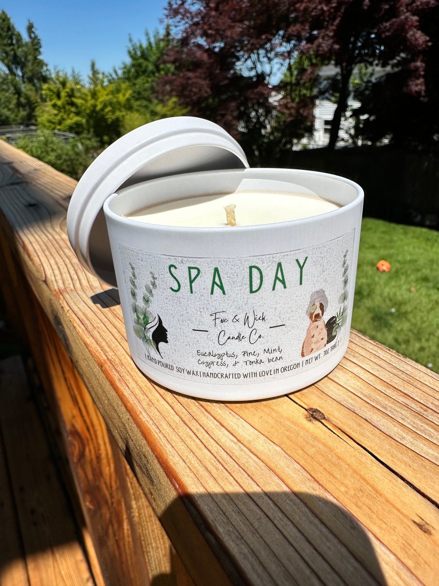 Spa Day Candle