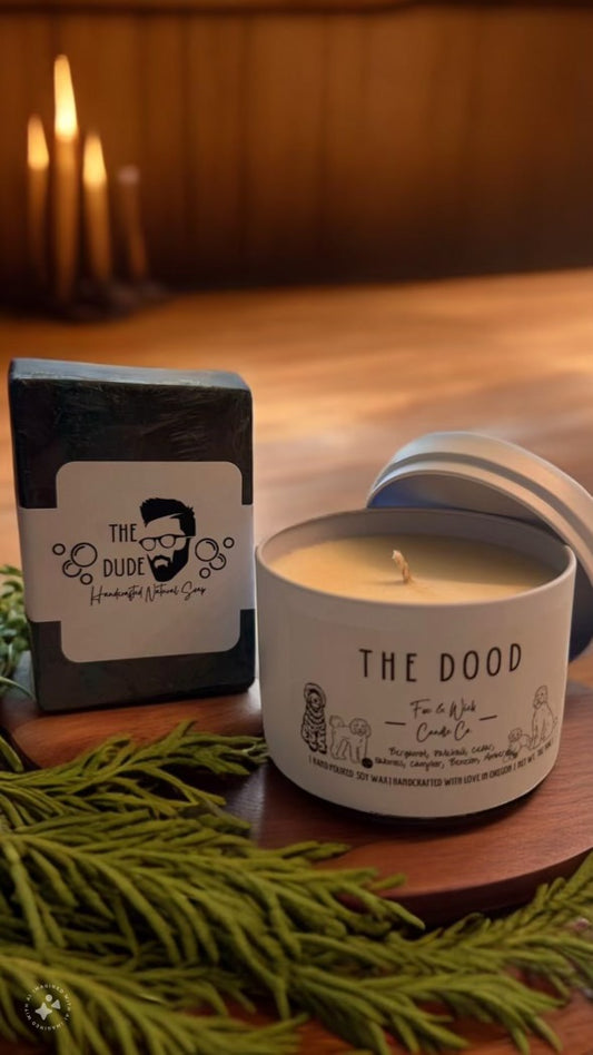 The DOOD & The Dude Candle + Soap Duo