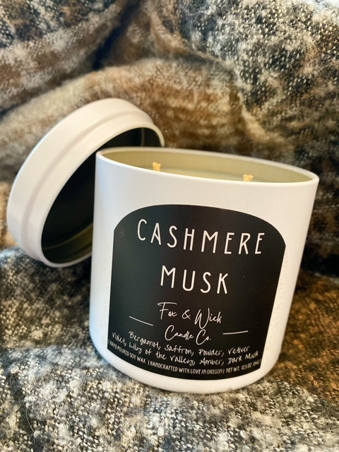 Cashmere Musk 12.5 oz Candle