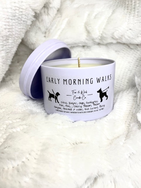 Early Morning Walks Candle