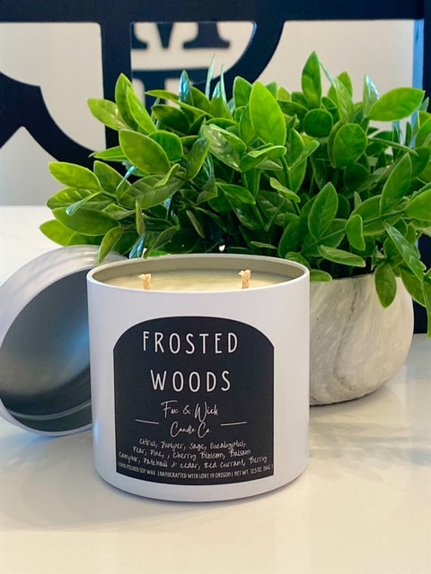 Frosted Woods 12.5 oz Candle