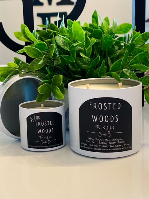 Frosted Woods 12.5 oz Candle