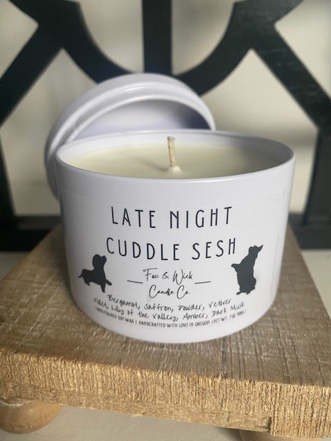 Late Night Cuddle Sesh 7oz Candle