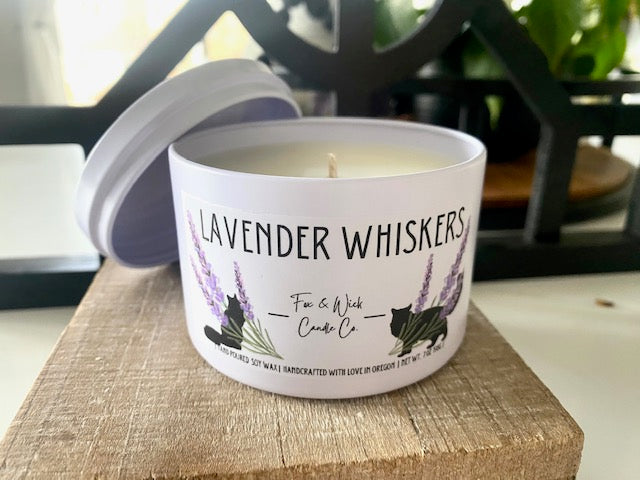 Signature Scent Wood Wick Candles — The Mustache Cat