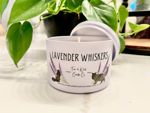 Lavender Whiskers  Candle