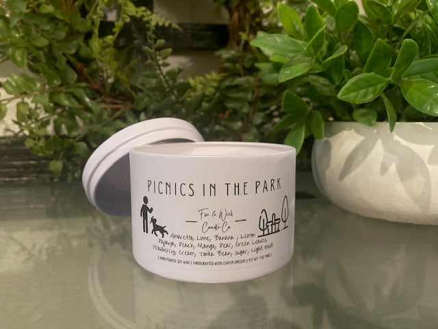 Picnics in the Park  Candle